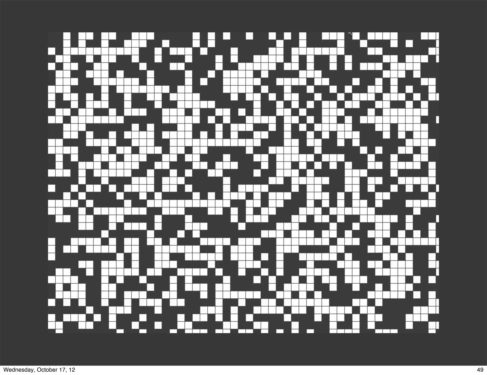 Wednesday, October 17, 12   49
 