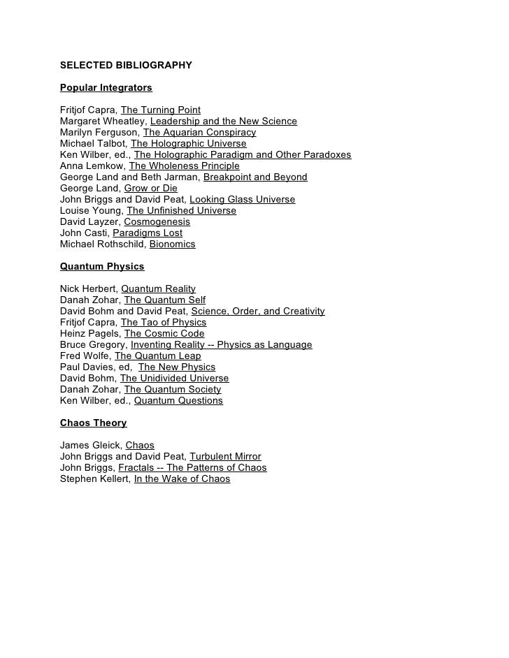 bibliographical essay