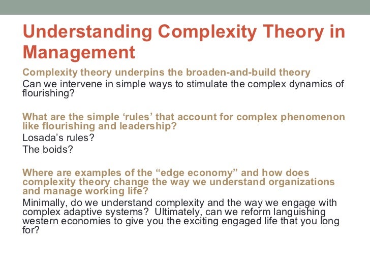 complexity theory review complexity theory