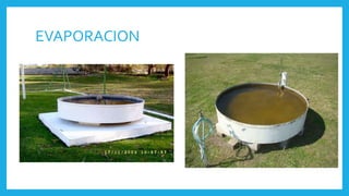 EVAPORACION
 
