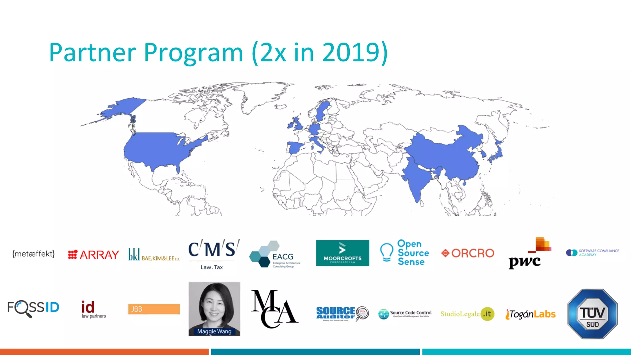 Partner Program (2x in 2019)
30
 