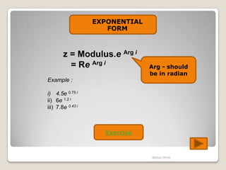 Complex number | PPSX