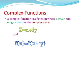 Complex number | PPTX