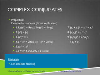 Complex Number I - Presentation | PPT