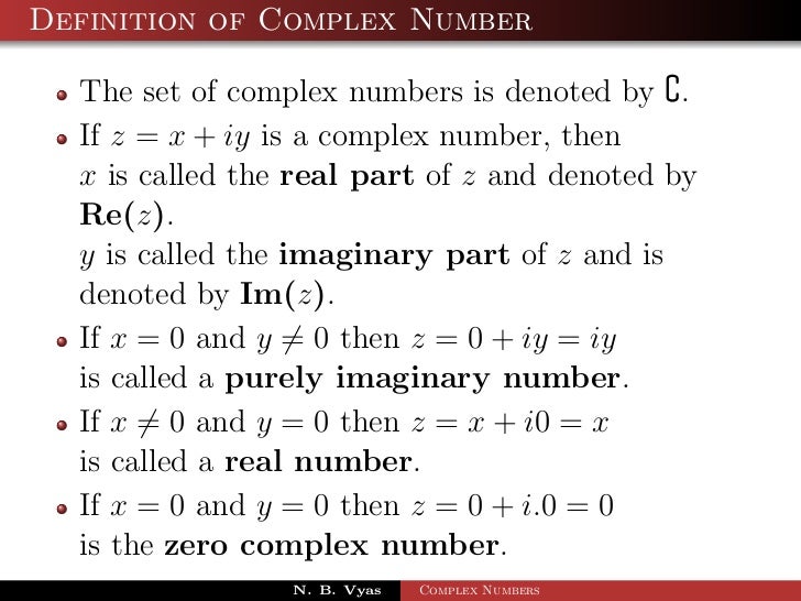 Real Numbers Definition