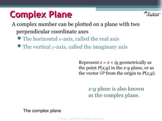 Complex Numbers (advance) | PPT