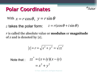 Complex Numbers (advance) | PPT