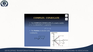 Complex numbers PPT 2 Ib mathematics AI HL | PDF
