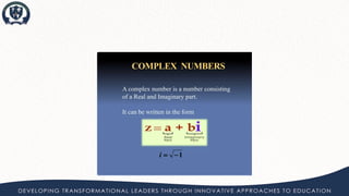 Complex numbers PPT 2 Ib mathematics AI HL | PDF