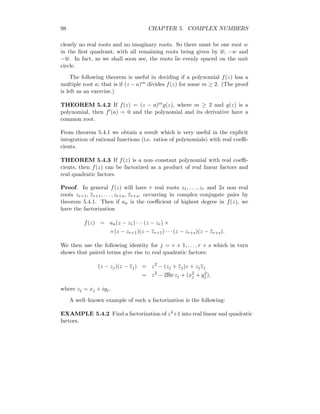 Complex numbers with matrics | PDF