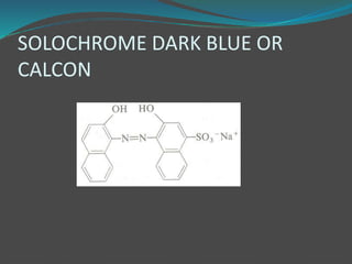 Complexometric TITRATION FOR PG IST SEM