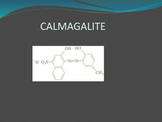 Complexometric TITRATION FOR PG IST SEM