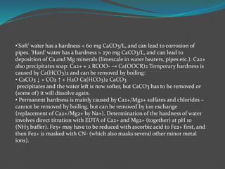 Complexometric TITRATION FOR PG IST SEM