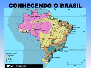 CONHECENDO O BRASIL
 