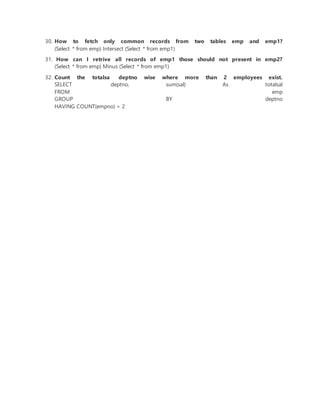 Complex queries in sql | PDF