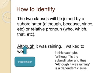 Basic Overview of Complex Sentences | PPTX