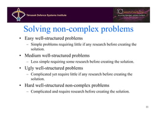 Complex solutions for complex problems | PDF