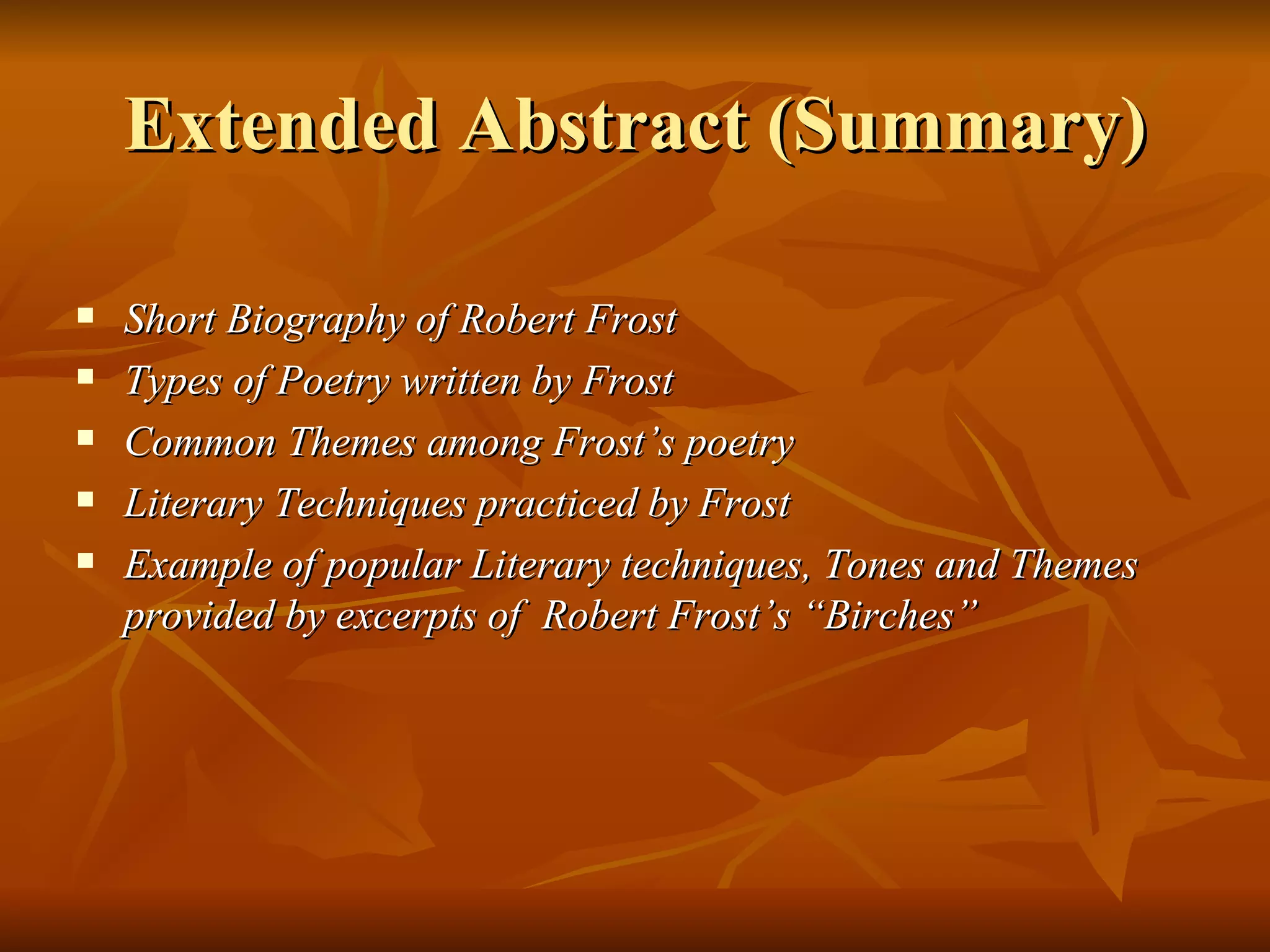 Complex themes & philosophical nature of poetry by | PPT