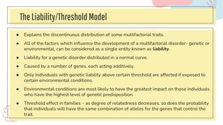 Genetics: Complex traits (Quantitative traits) | PPTX
