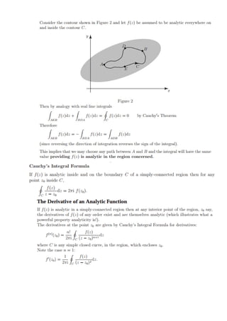 Complex variables | PDF