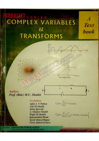 Complex variables &amp;_transforms