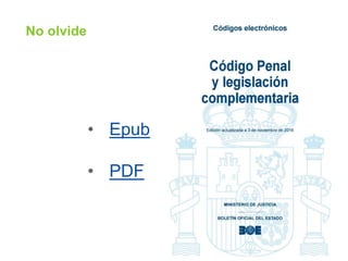 No olvide
• Epub
• PDF
 