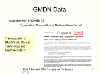 GMDNS, UDI, barcodes and more... | PPT