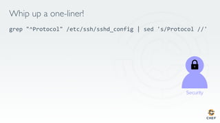 Whip up a one-liner!
grep "^Protocol" /etc/ssh/sshd_config | sed 's/Protocol //'
 