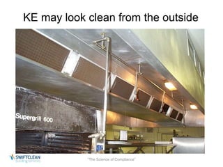 KE may look clean from the outside 
“The Science of Compliance” 
 