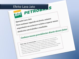 Efeito Lava Jato
 