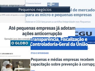 Pequenos negócios
 