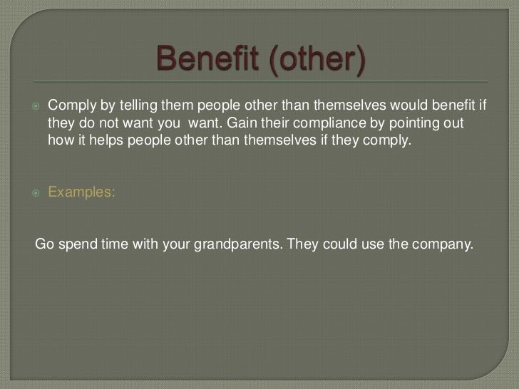 compliance gaining strategies compliance gaining strategies