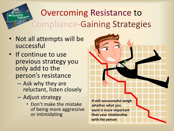 compliance gaining strategies for 103109 compliance gaining strategies