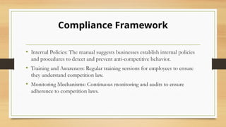 COMPLIANCE MANUAL under competition law .pptx