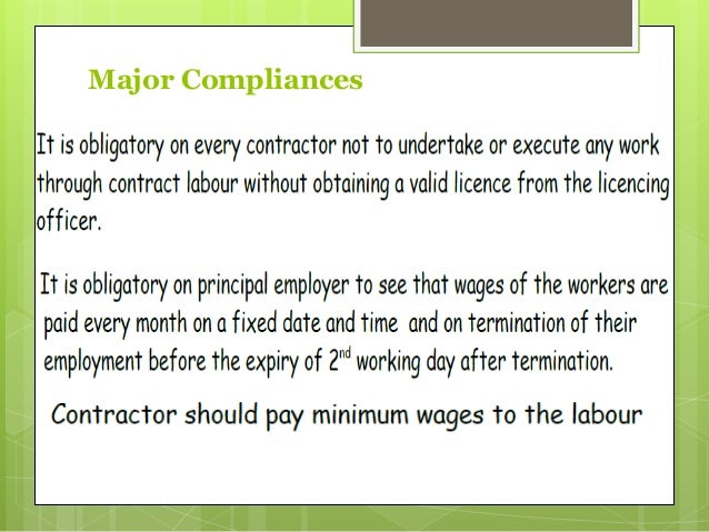 contract labour form maharashtra 5 laws Compliance labour under in india contract labour form maharashtra 5 laws Compliance labour under in india