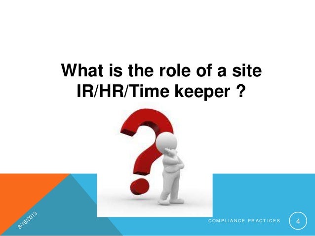 contract form labour act 4 ppt Compliance