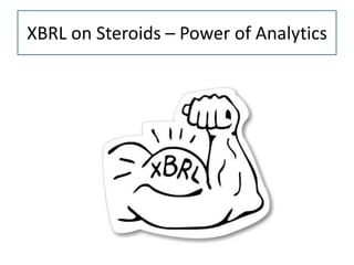 XBRL on Steroids – Power of Analytics