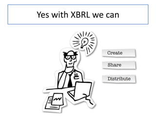 Yes with XBRL we can