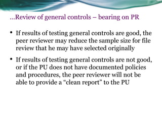 ICAI Peer Review: Compliance with framework of quality control | PDF