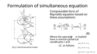 Advanced Analysis and Stability of Compliant Gas Seals in Mechanical ...
