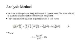 Advanced Analysis and Stability of Compliant Gas Seals in Mechanical ...