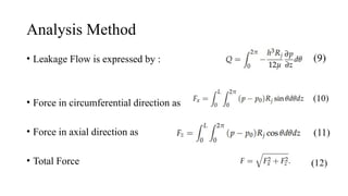 Advanced Analysis and Stability of Compliant Gas Seals in Mechanical ...