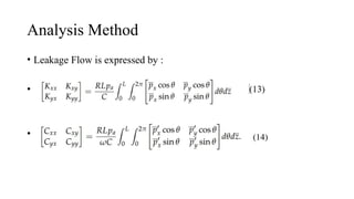 Advanced Analysis and Stability of Compliant Gas Seals in Mechanical ...