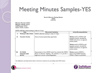 Meeting Minutes Samples-YES
 