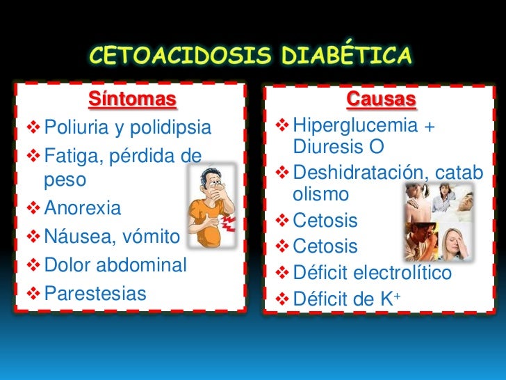 Complicaciones agudas de la diabetes mellitus Complicaciones agudas de la diabetes mellitus