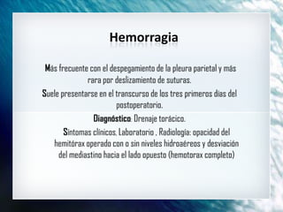 Hemorragia
 