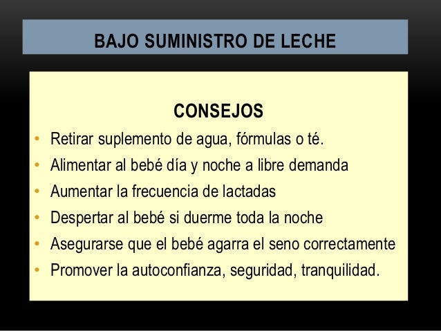 Complicaciones de la lactancia materna Complicaciones de la lactancia materna
