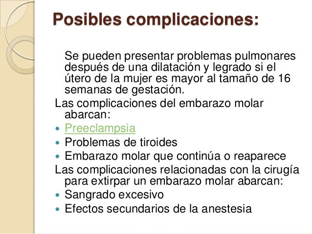 Complicaciones En El Embarazo