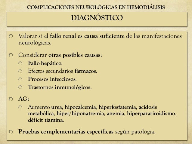 Complicaciones de la Hemodialisis cu les son y prevenci n