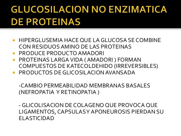 Complicaciones tardias de la diabetes Complicaciones tardias de la diabetes